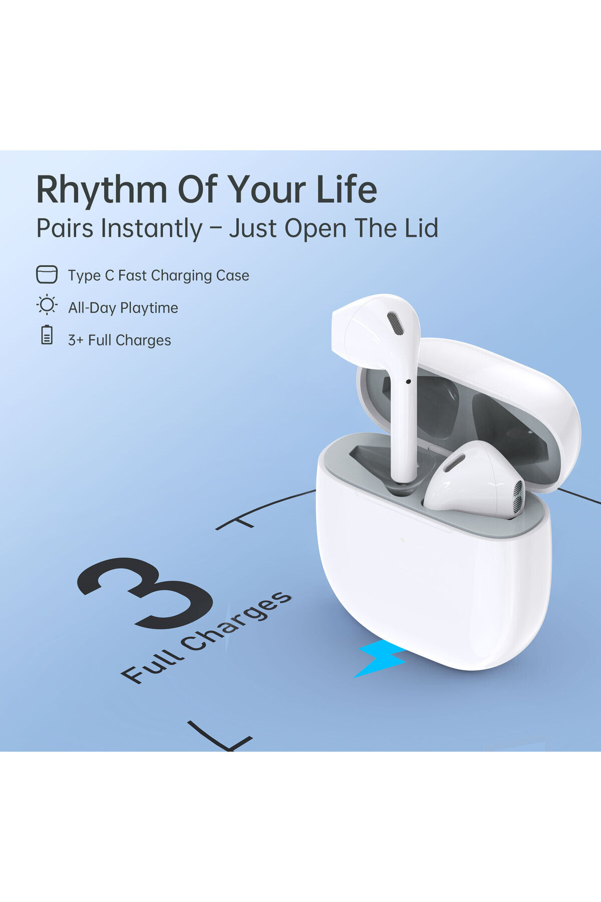 Choetech Suya Dayanıklı, TWS Bluetooth Kulaklık (BH-T02)