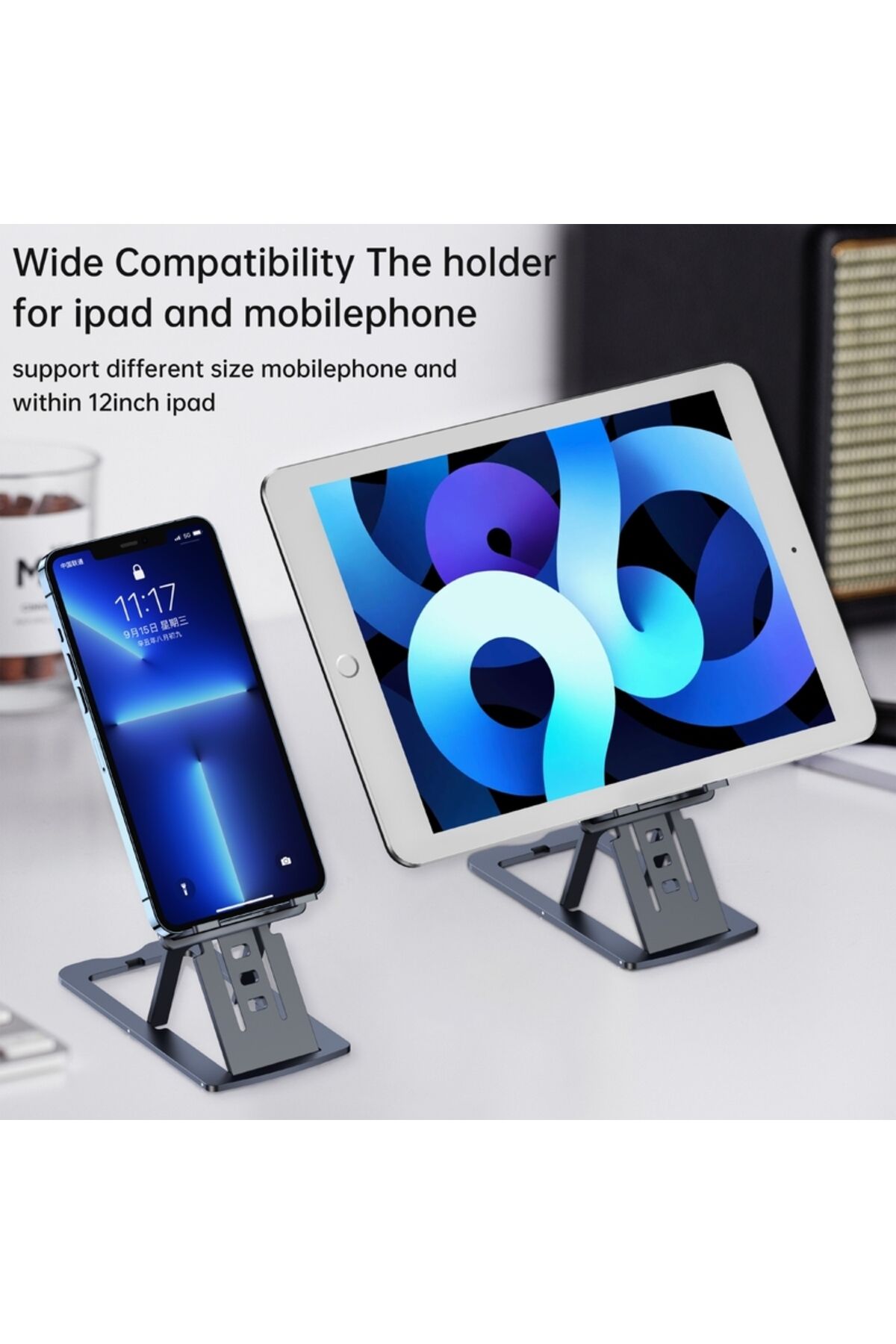 Choetech Katlanabilir Telefon/Tablet Standı (H064-GY)