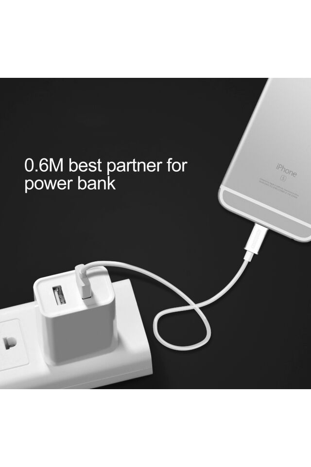 Choetech Lightning USB Şarj Kablosu MFI 1.2 Metre (IP0026)