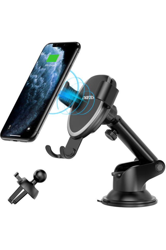 Choetech Hızlı Kablosuz Araç İçi Şarj Cihazı (T536-S)
