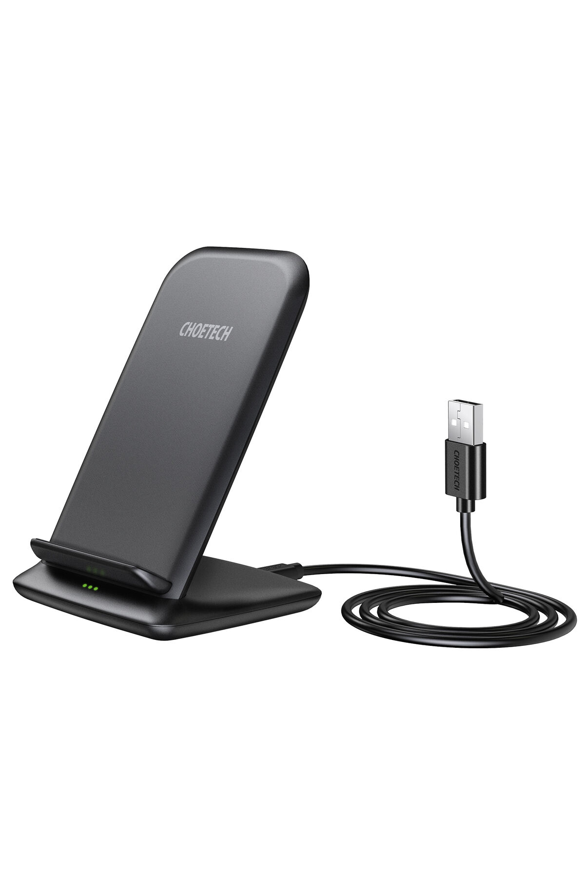 Choetech 15W Çift Bobinli Hızlı Kablosuz Şarj Standı (T555-F)
