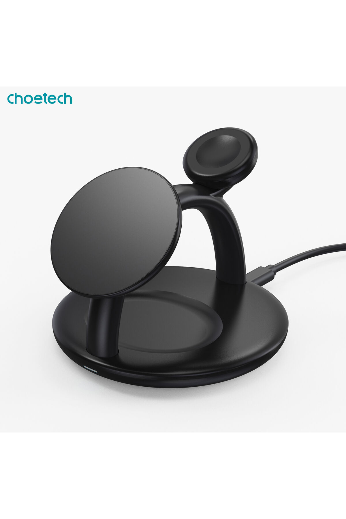 Choetech 15w 3'ü 1 Arada Manyetik Kablosuz Şarj Standı (T587-F)