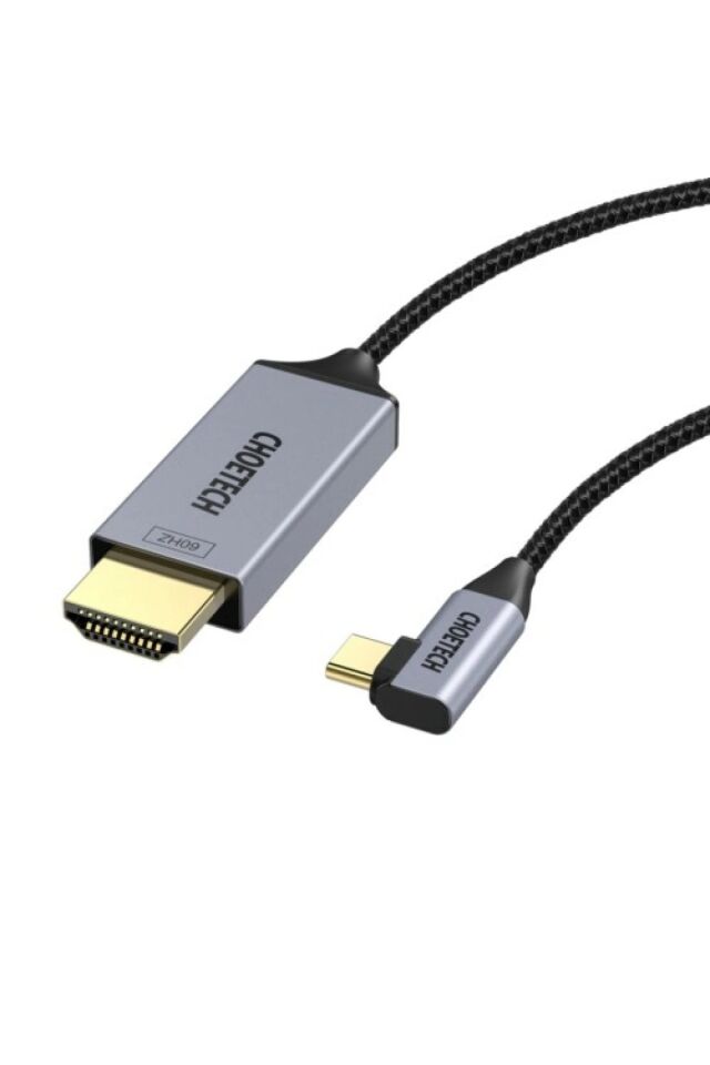 Choetech XCH-1803 USB C - HDMI Örgülü Kablo 4K@60Hz- Adaptör Kablosu 6 ft