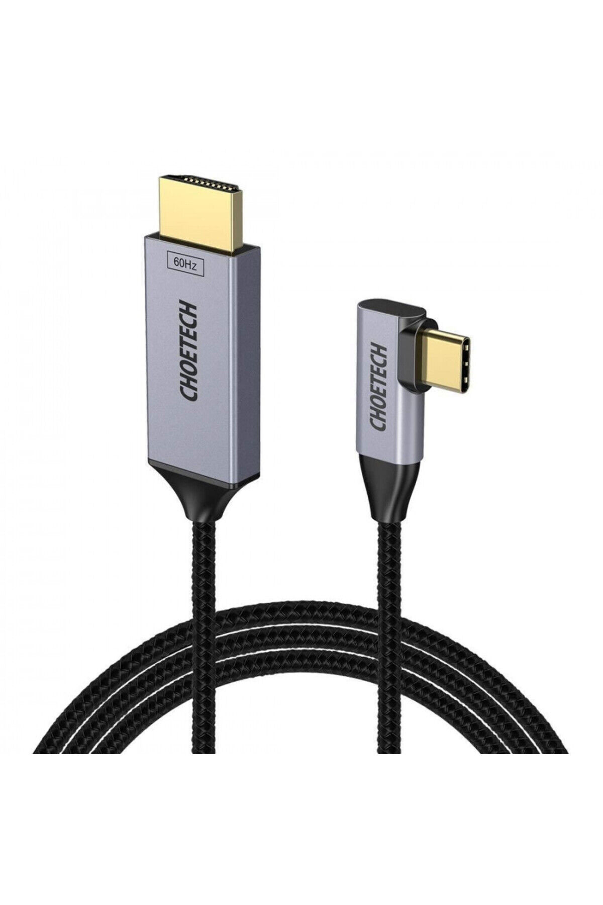 Choetech XCH-1803 USB C - HDMI Örgülü Kablo 4K@60Hz- Adaptör Kablosu 6 ft