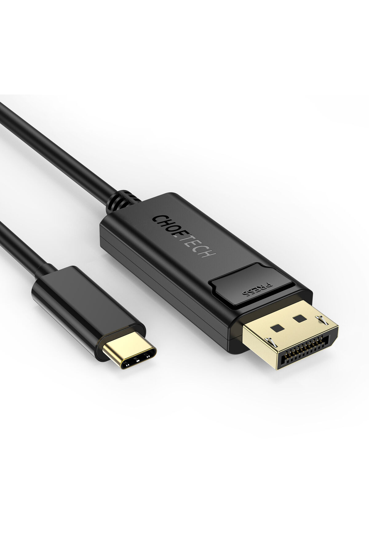 Choetech Tek Yönlü USB Tip C - Monitör Video Kablosu Ekran Bağlantı Noktası 4K kablo